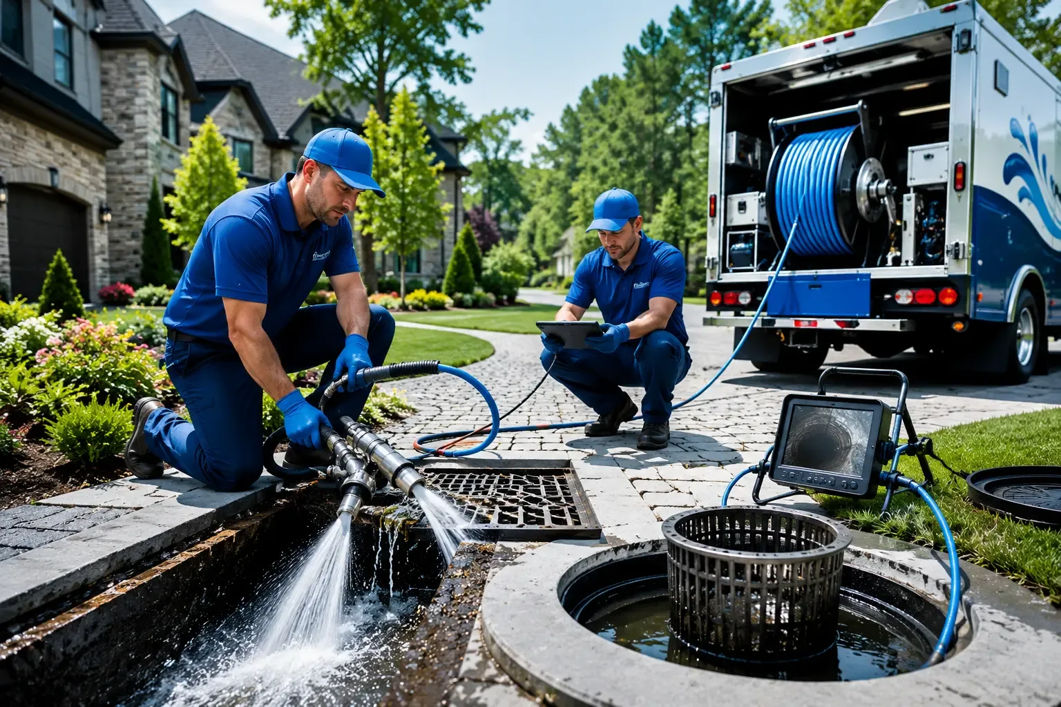 Local outdoor drain cleaning professionals in Vienna, MO